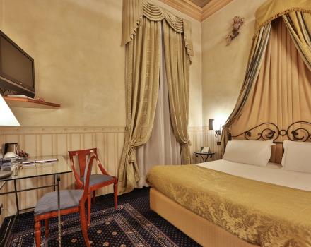 Discover the double rooms of our 4-star hotel in the center of Turin