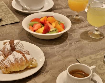 The Breakfast of the BW Plus Hotel Genova in Turin